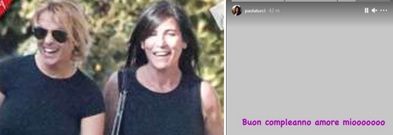 Francesca Pascale e Paola Turci (Foto "Diva e donna" e il post di Paola Turci su Instagram