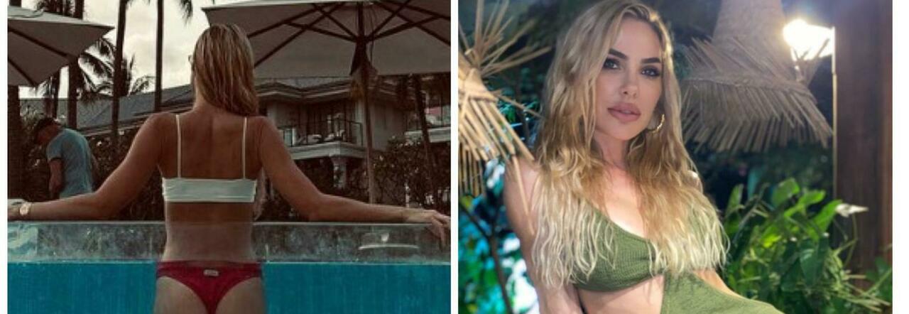 Ilary Blasi, lato B perfetto e vestiti colorati in vacanza con Bastian. Gli  hater: «Svergognata»