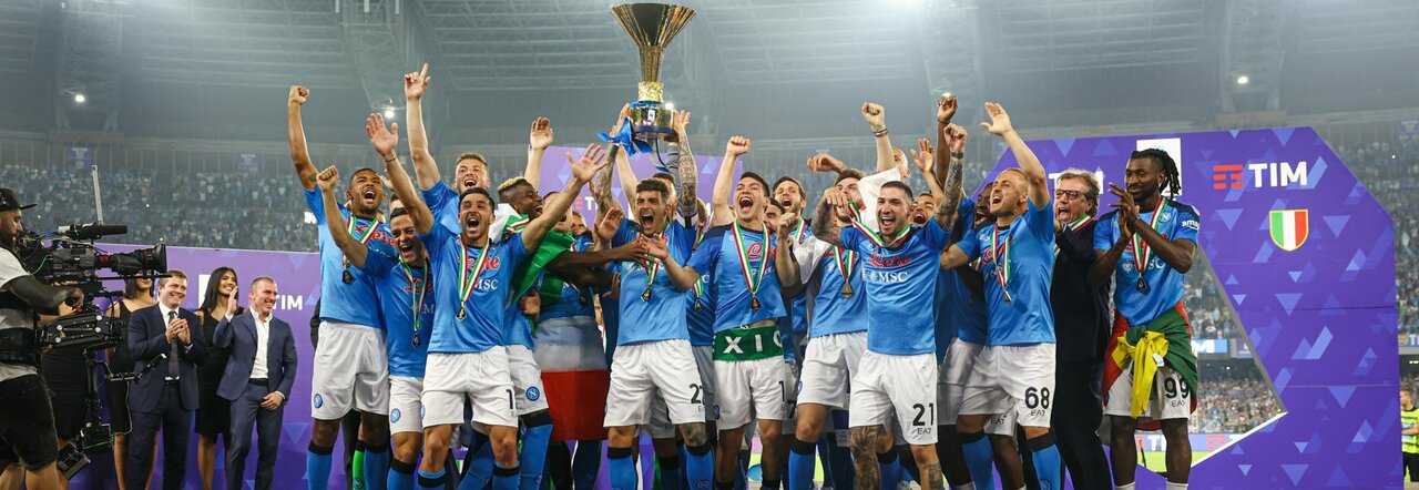 Il trionfo degli azzurri