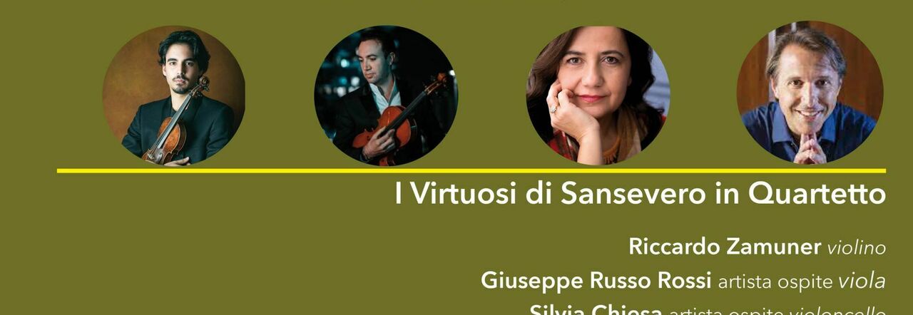 Locandina del nuovo concerto dei Virtuosi di Sansevero