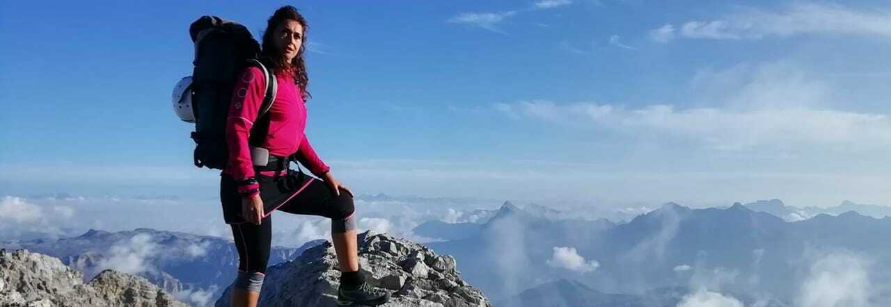 Sonia Bonizzi, l'escursionista che stava per salire sulla Marmolada: «Ho rinunciato, il ghiaccio era pessimo»