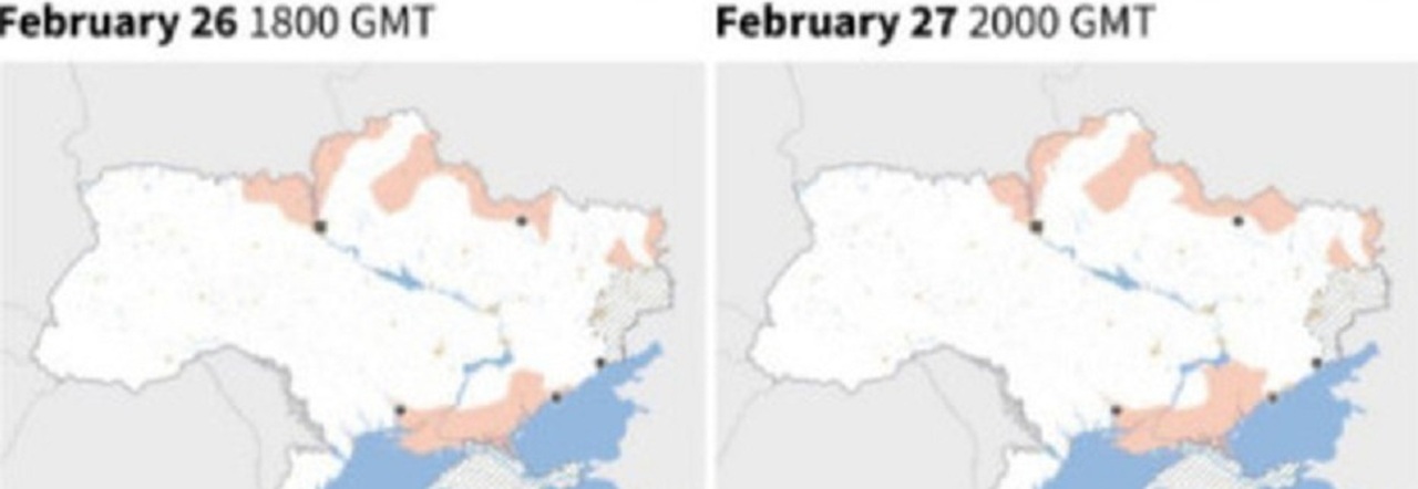 Ucraina, l'avanzata russa rallenta: il perchè spiegato in una mappa e cosa può succedere ora