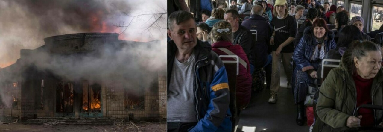 Donbass, la grande fuga alla stazione di Slovjansk: «Se restiamo siamo morti»