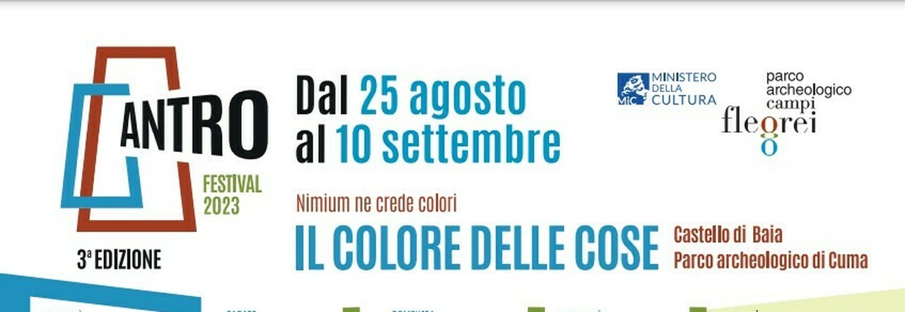 Antro, Il colore delle cose - Campi Flegrei Active