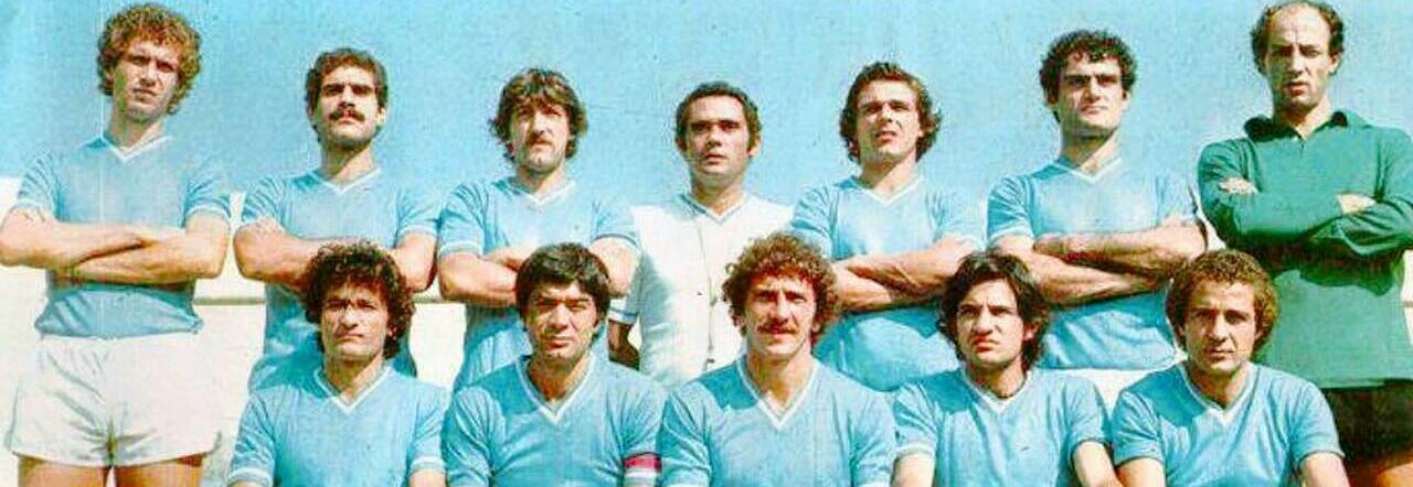 La foto ricordo del Napoli stagione 1977/78
