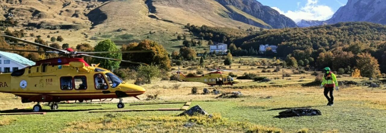 Fratello e sorella si erano persi sul Corno piccolo, lei ferita da un masso  / VIDEO - Teramo - Il Centro