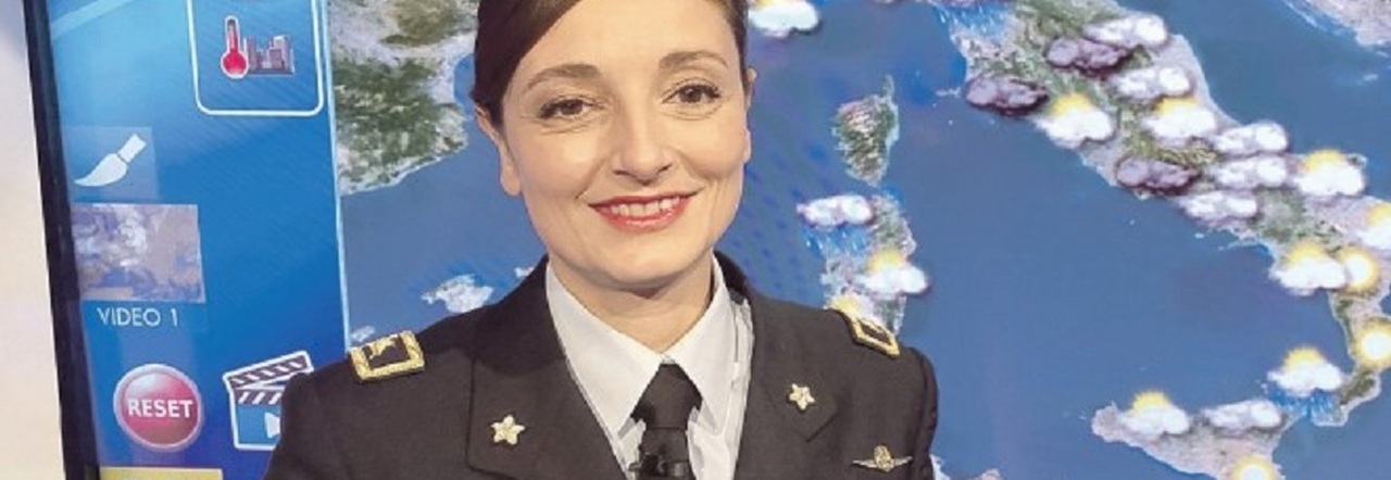 La capitana del meteo Stefania De Angelis Noi donne uragano