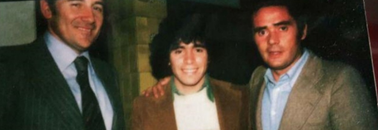Gianni Di Marzio con Maradona
