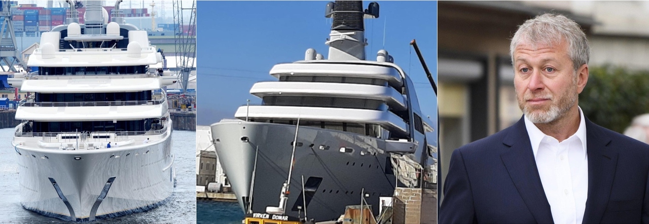 Abramovich, i due mega yacht in fuga dalle sanzioni: ecco dove li sta portando per evitare il sequestro