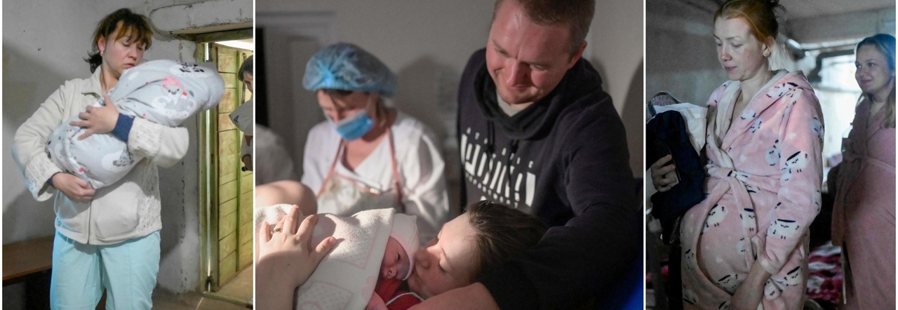 Ucraina, A Mykolaiv i neonati nascono sotto le bombe nel seminterrato dell'ospedale (e spunta il dramma delle madri surrogate)