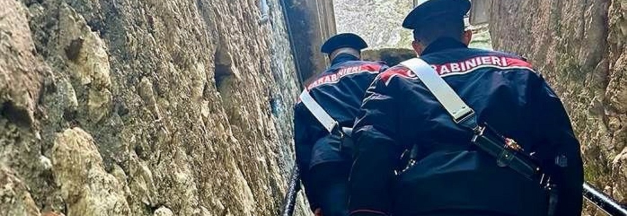 Carabinieri a Castel Volturno