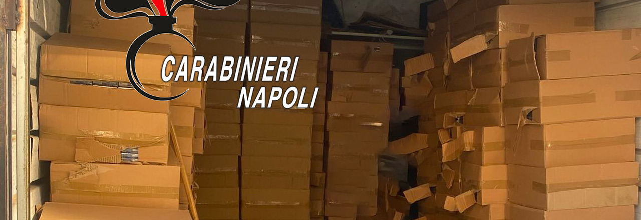 Massive Seizure of Contraband Cigarettes in Scampia