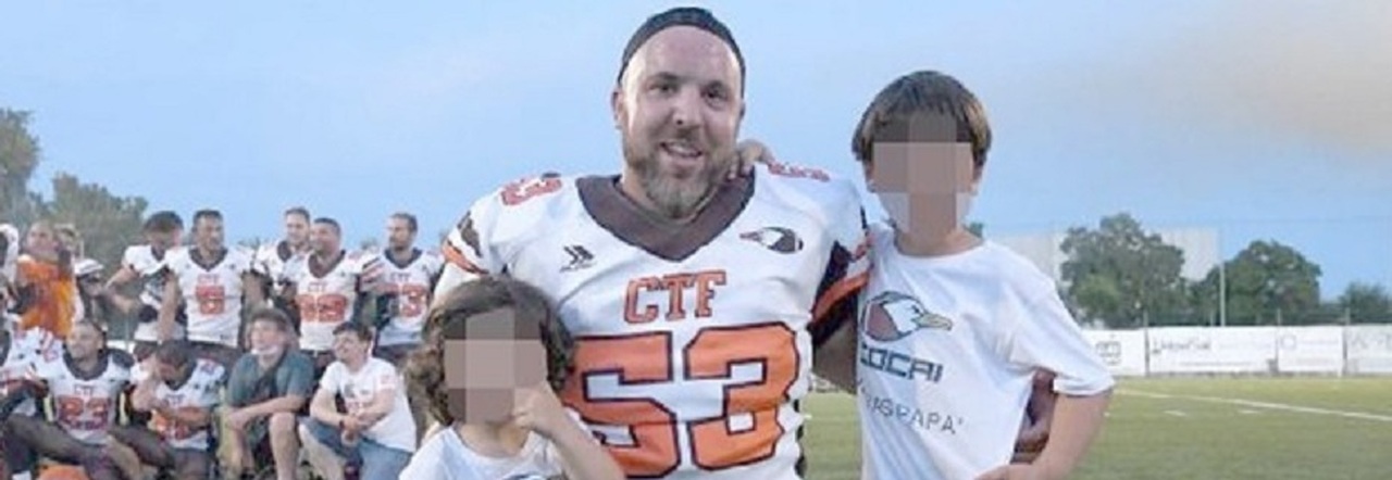 «Aveva un respiro strano»: Giacomo Aliota muore a 39 anni, era un papà e un giocatore di Football americano