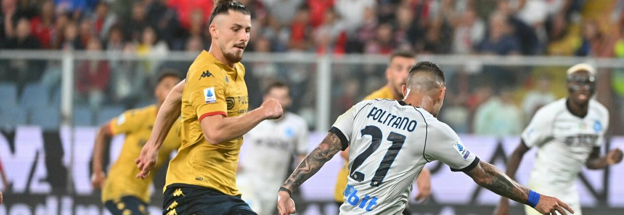 Genoa Napoli 2-2, gol e highlights. Decisivi Raspadori e Politano