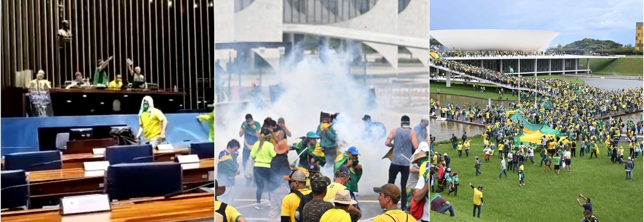 Brasile, tentato assalto al Parlamento dei sostenitori dell ex presidente Bolsonaro: scontri con la polizia