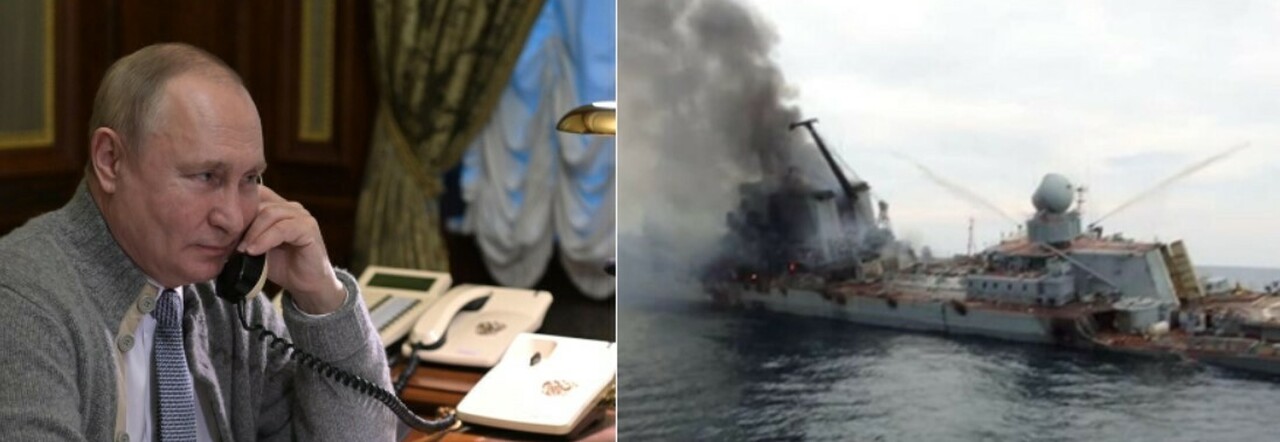 Putin muove la "Kammuna" salvare i segreti militari a bordo dell'incrociatore affondato Moskva