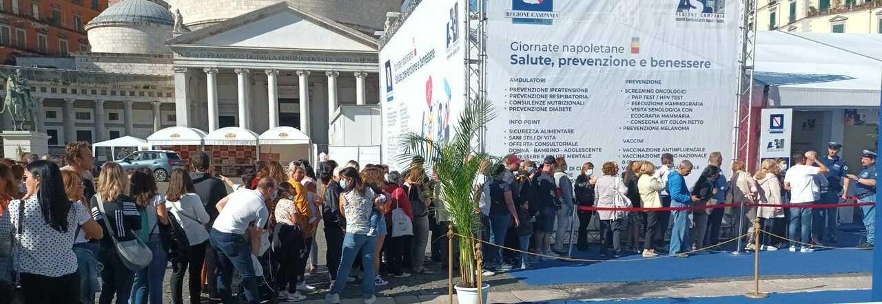 Napoli, Il Villaggio Della Salute In Piazza Del Plebiscito: «Nel ...