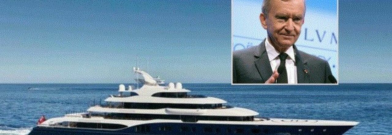Le milliardaire Bernard Arnault ne peut pas poser le pied à Naples car son  superyacht est trop grand