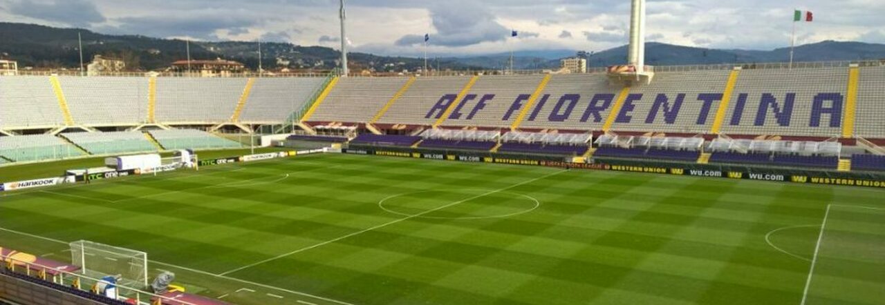 Lo stadio Artemio Franchi di Firenze