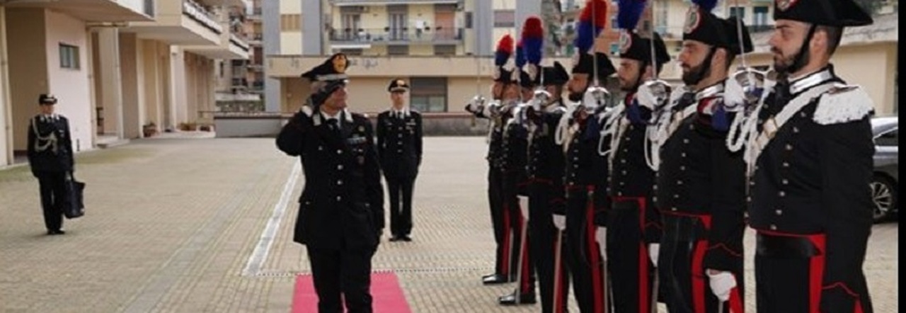 Salerno, Il Generale De Vita In Visita Al Comando Provinciale Carabinieri