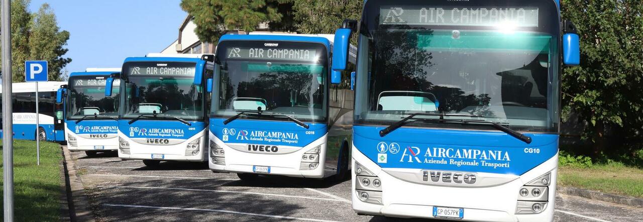 Alcuni bus Air Campania
