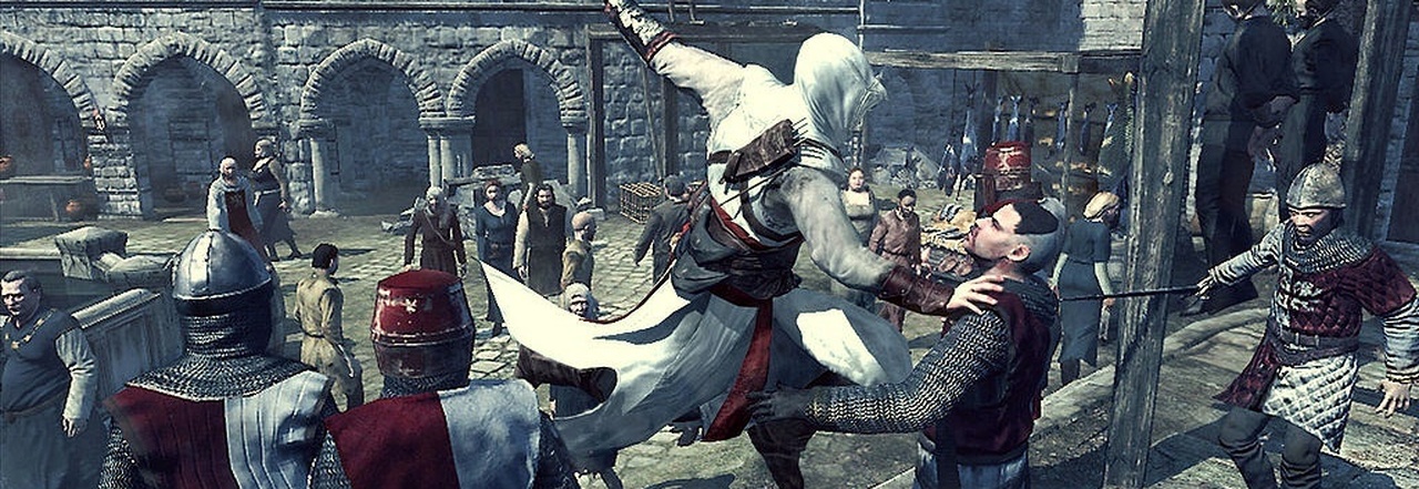 Un'immagine dal videogioco Assassin's Creed