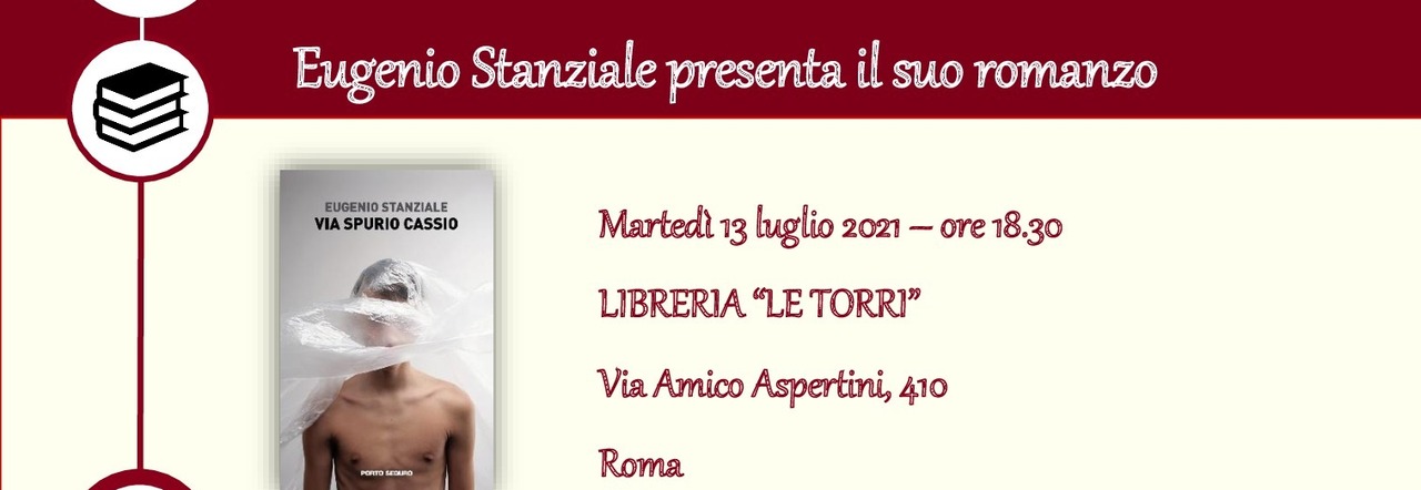 Via Spurio Cassio la presentazione del romanzo di Eugenio