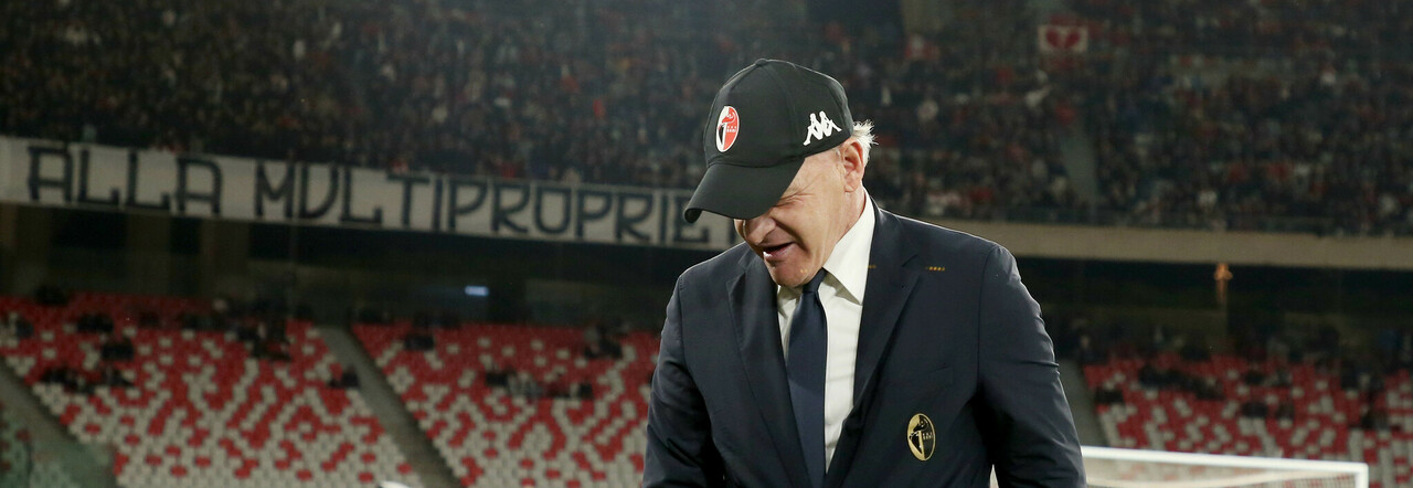Bari, esonero Iachini: De Laurentiis cambia il quarto allenatore in Serie B