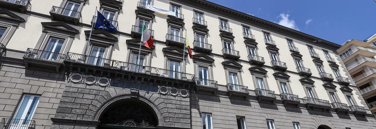 Palazzo San Giacomo la sede del Comune di Napoli