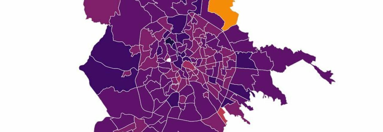 Roma, la mappa del contagio: Trieste, Primavalle e Centocelle registrano più casi