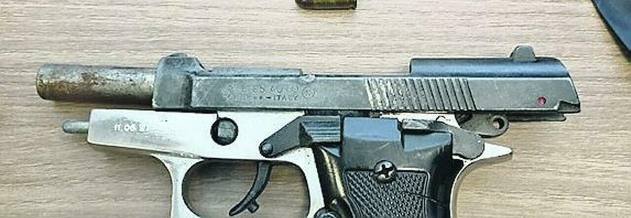 La pistola trovata nella casa dov'era la nipote di Bardellino