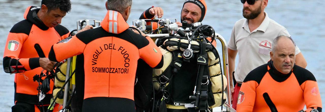 Il naufragio del Bayesian, ospiti rimasti nelle cabine. Interrogati comandante e superstiti