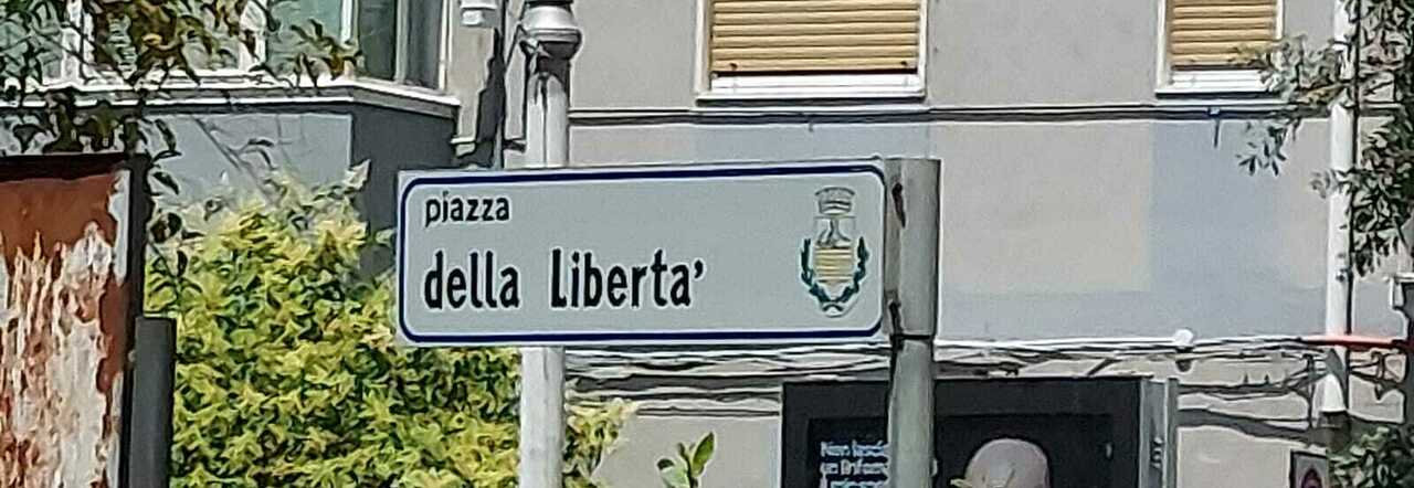 Piazza della Libertà a Pastena