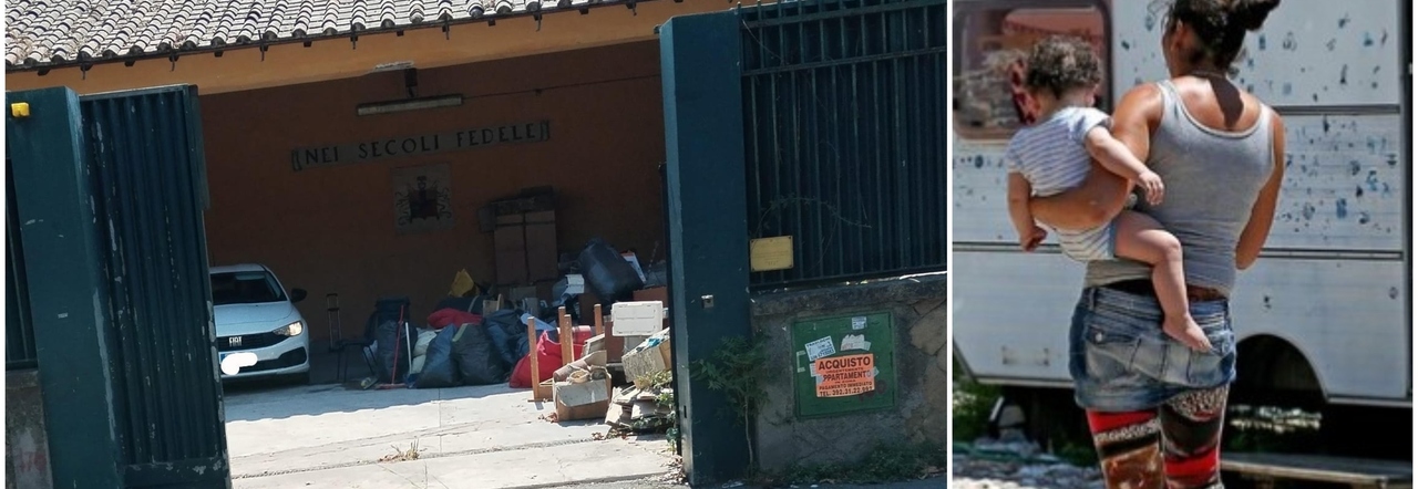 Roma, 4 donne rom (e altrettanti bambini) occupano l'ex caserma dei carabinieri: sgomberate e denunciate