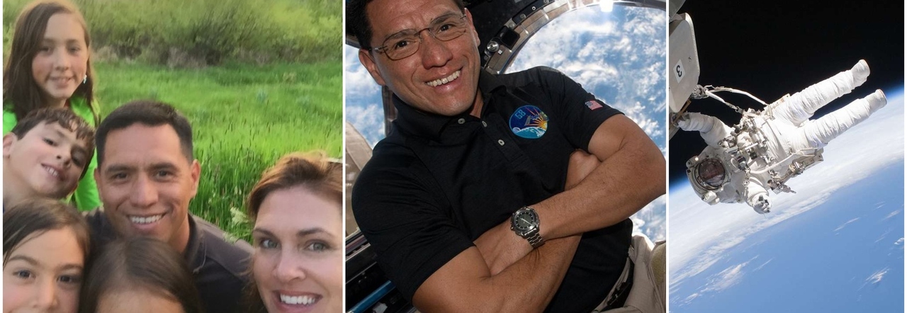 Frank Rubio da 6 mesi in orbita chiama la moglie: «Cara, non torno