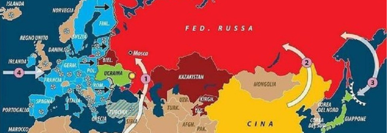Mappa Limes Putin e Xi disegnano il nuovo ordine mondiale: tra Medio Oriente e Africa, le influenze di Russia e Cina