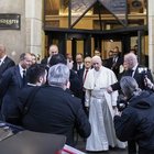 Storica visita del Papa al Messaggero:«L’informazione che ci fa bene»