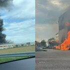 Bottecchia Cicli, spaventoso incendio in fabbrica a Cavarzere: distrutte migliaia di bici. Il sindaco: «Chiudete le finestre» FOTO