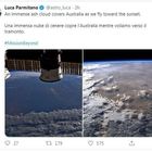 Parmitano condivide emozioni dallo spazio: l'Australia devastata, la magia dell'Etna e il bagliore delle nubi nottilucenti della mesosfera