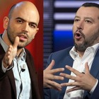 Salvini avverte Saviano: «La scorta? Sono soldi degli italiani e lui è spesso all'estero...»