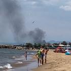 Latina, giornata di incendi: brucia il litorale, danni in un vivaio a Sabaudia