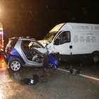 Treviso, frontale tra la Smart e il furgone: morto sul colpo l'automobilista di 45 anni