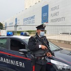Attività preventiva dei Carabinieri a Roma, nel quartiere Eur, nei luoghi che ospiteranno il G20