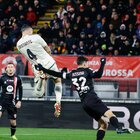 Monza-Roma, annullato il gol a Cristante
