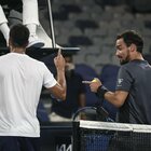 Australian Open, le foto della lite tra Fognini e Caruso a fine partita