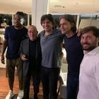Pippo Inzaghi e i dirigenti del Benevento, cena con Remy a Posillipo per festeggiare la serie A