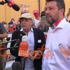 Montesano con Salvini alla manifestazione per Chico Forti: “Spero vengano altri politici”