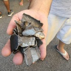 Pezzi di aereo su Fiumicino, il testimone: «Erano come proiettili, la mia maglietta è andata a fuoco»