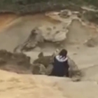 I vandali distruggono le rocce millenarie nel Parco Nazionale: incastrati dal video
