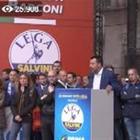Salvini in Piazza Duomo: "Noi non siamo ultra destra. Estremista è chi ha governato UE"